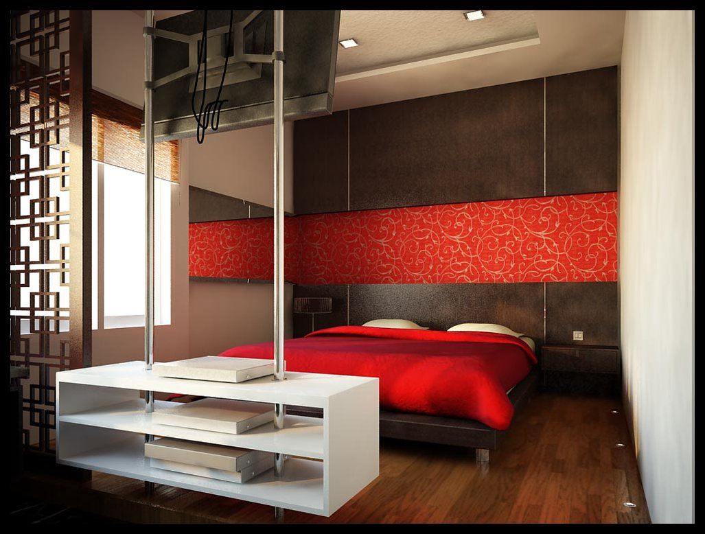 desain-kamar-merah-putih