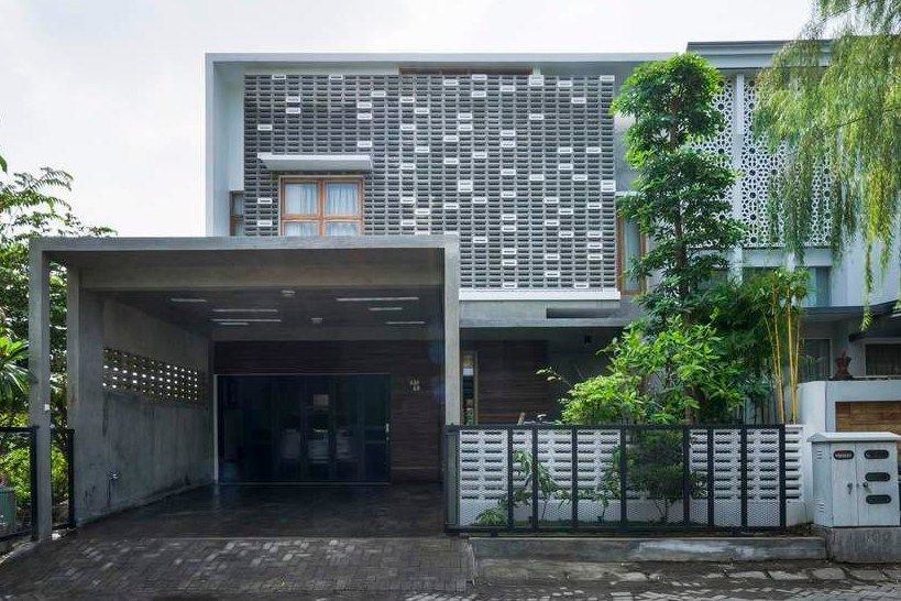 15 Desain Rumah  Minimalis Tampak  Depan  Simple Unik 