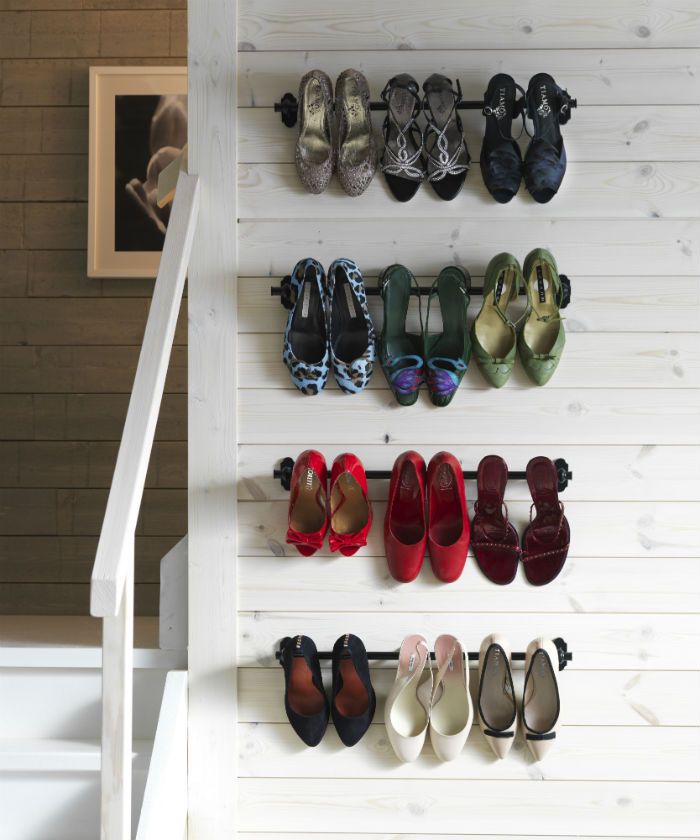 8 Ide Rak  Sepatu untuk  Menghemat Ruang di Kamar  Sempit 