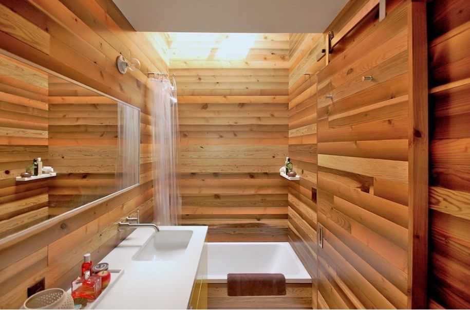 desain kamar mandi minimalis ala Jepang