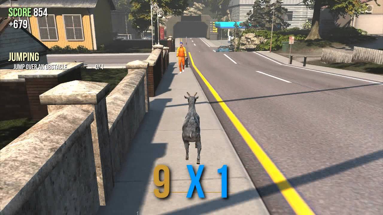 goat simulator gameplay