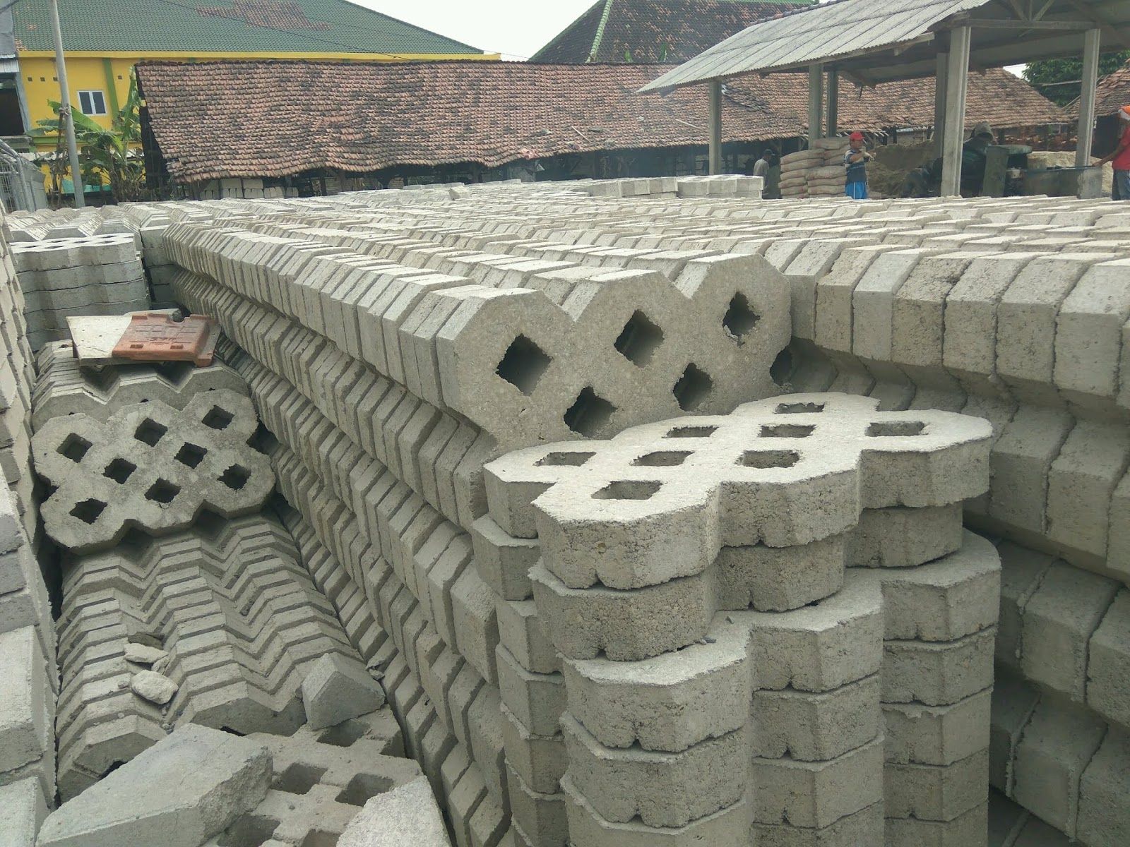 Grassblock untuk carport