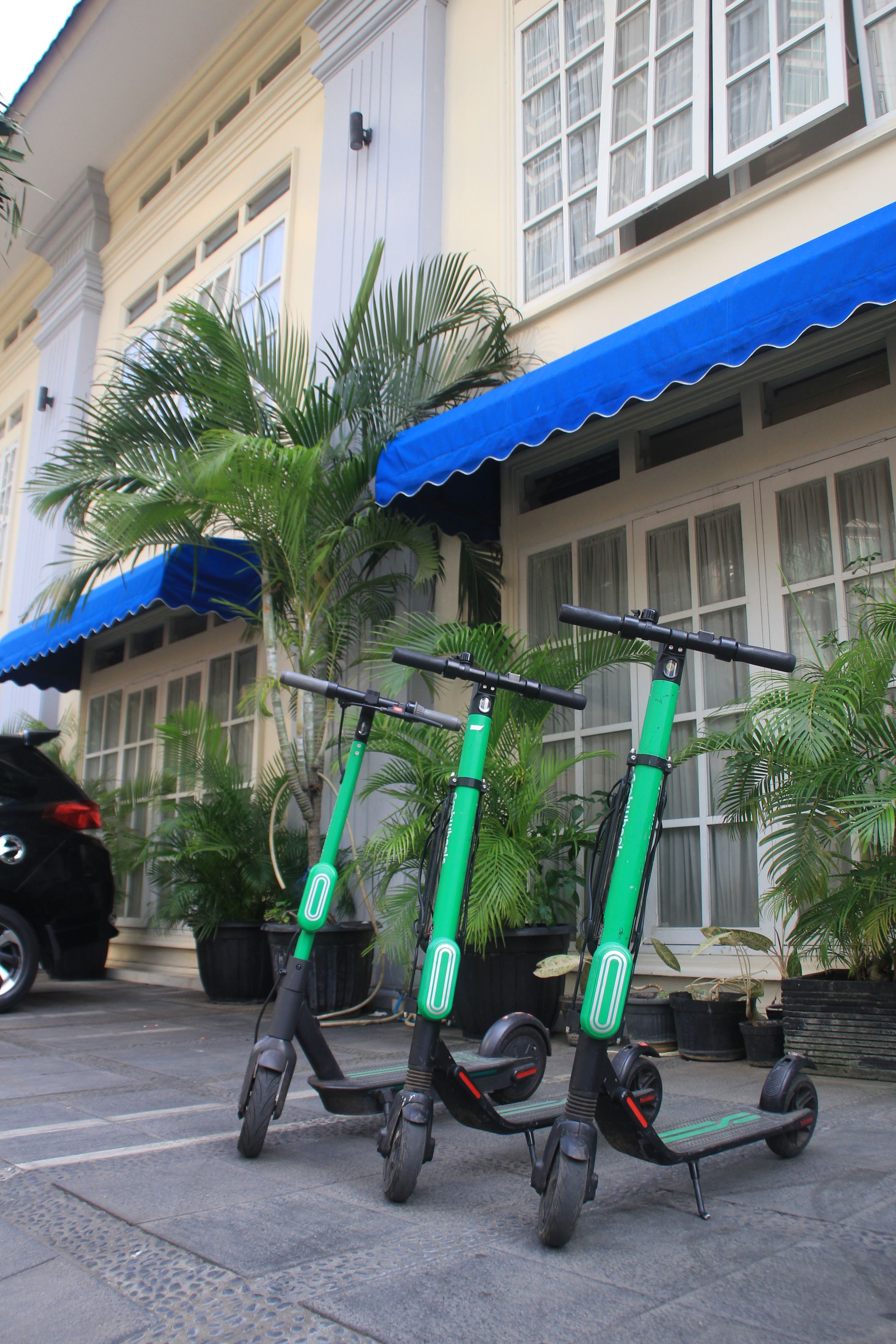 titik parkir grabwheels Rukita Setiabudi