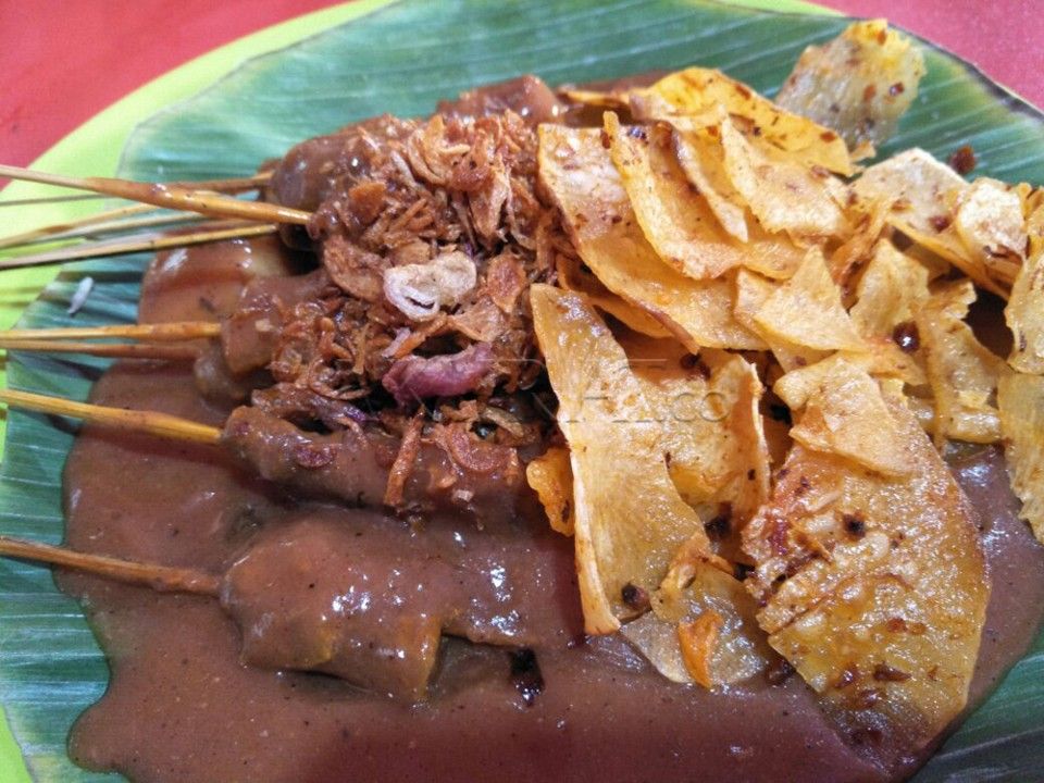 Sate padang ajo ramon kuah kental