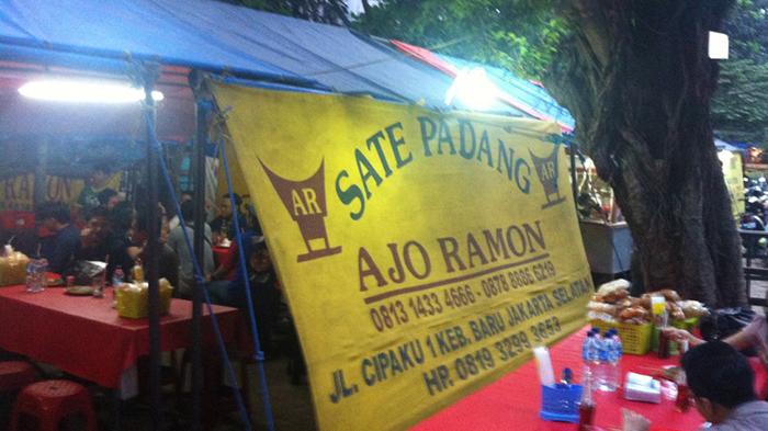 Sate Padang Ajo Ramon Kaki Lima di Jakarta
