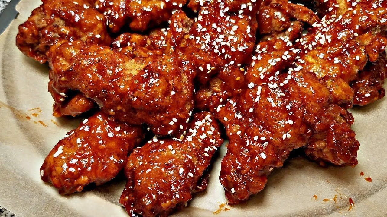 Spicy Korean Fried Chicken bekal