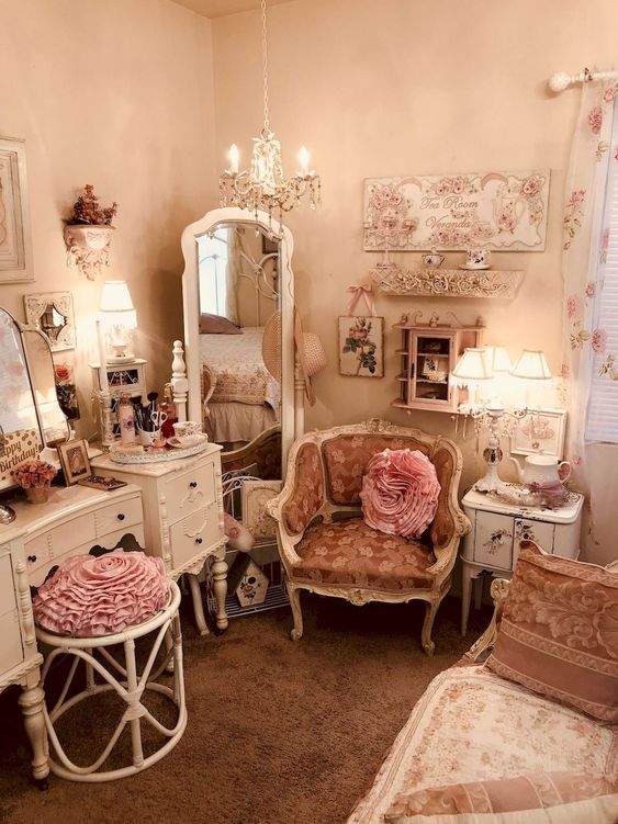 10 Langkah Dekorasi Kamar Shabby Chic yang Elegan dan Girly