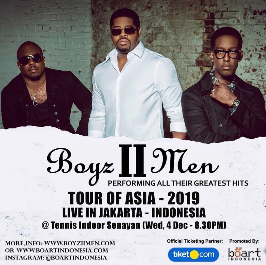 Event Desember di Jakarta - Boyz II Men