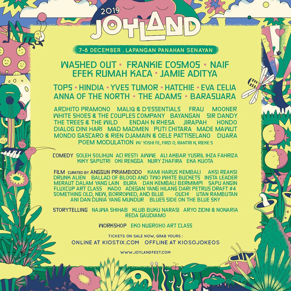 event Desember di Jakarta 2019 - Joyland Festival 2019