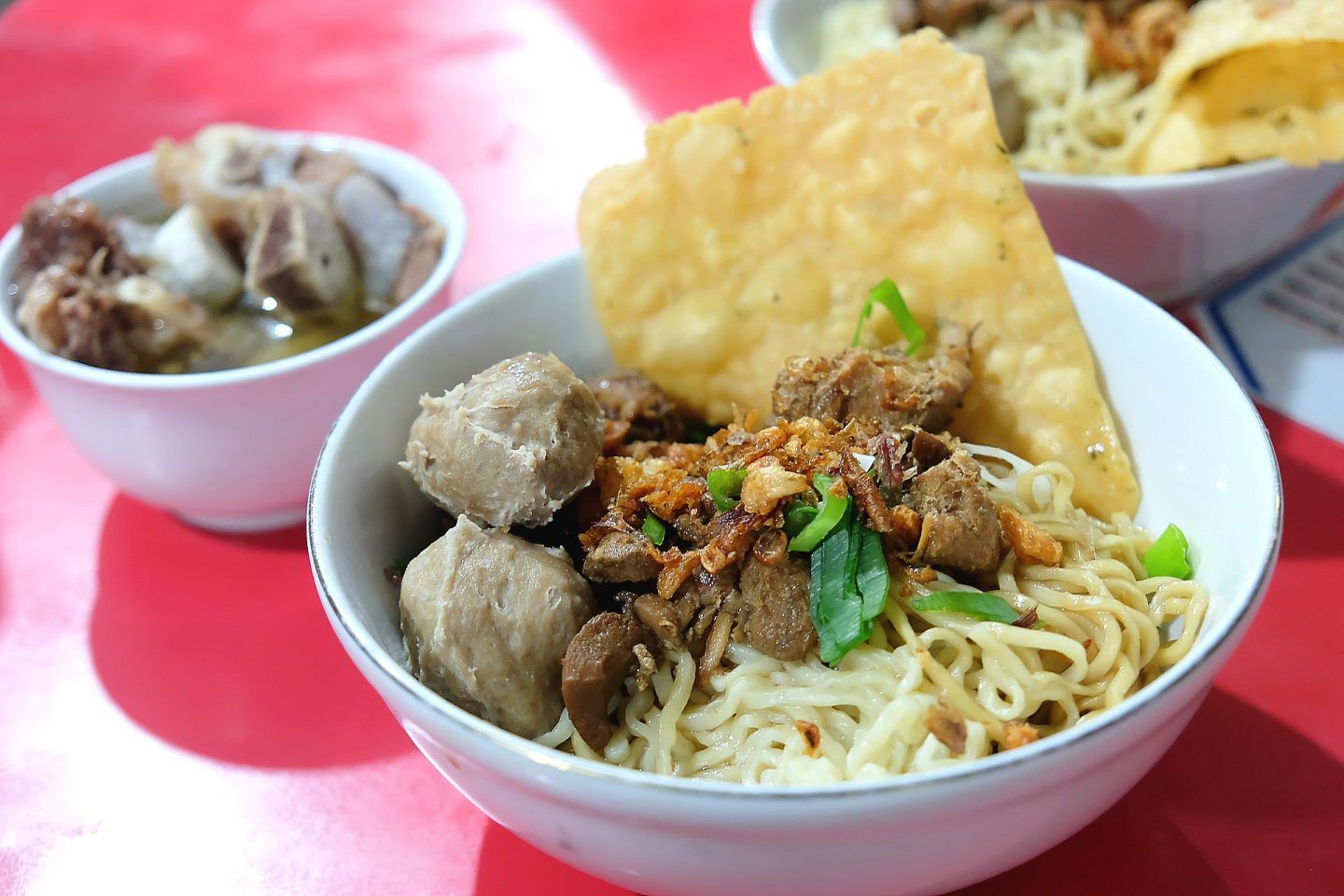 mie ayam terbaik di Depok - Bakso Tengkleng Mas Bambang bakso pangsit