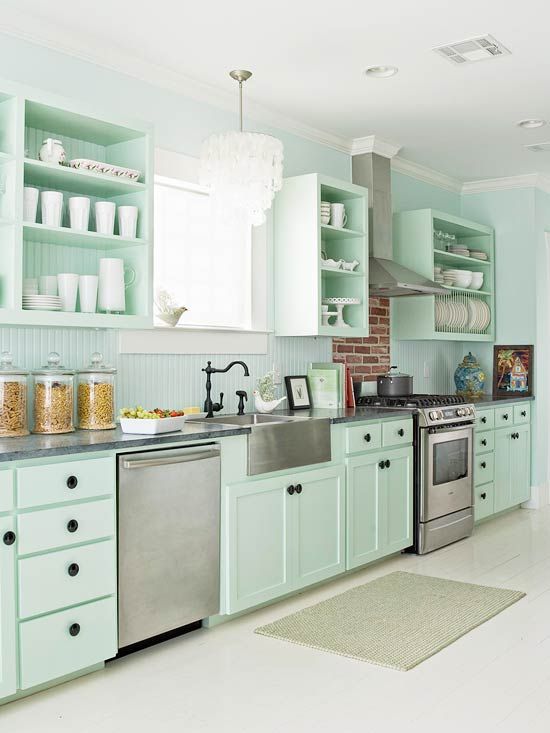 9 Mint Green Kitchen Walls