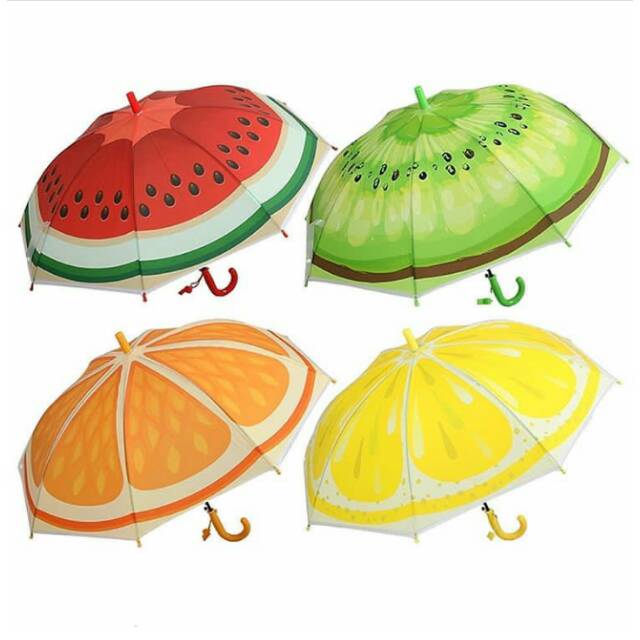 payung lucu buah