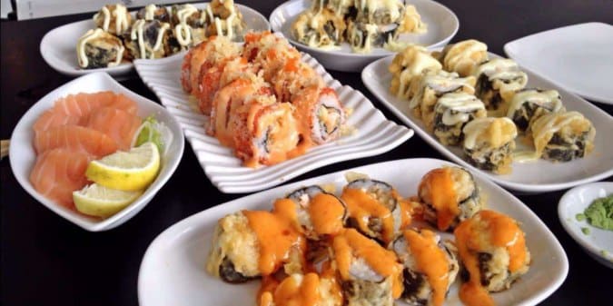 Sushi ya menu
