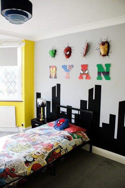 tips dekorasi kamar sesuai karakter - superhero Marvel
