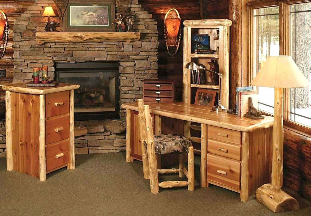 tips dekorasi rumah gaya rustik - furniture kayu