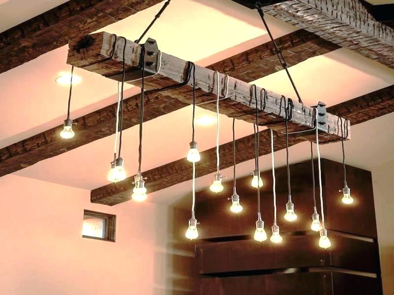 tips dekorasi rumah gaya rustik - lampu unik 