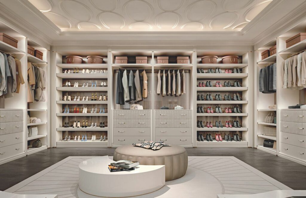 18 Desain Walk In Closet Minimalis Modern yang Cantik dan Aesthetic