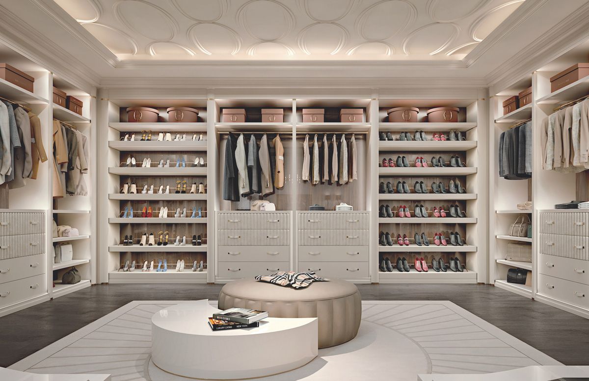 Desain walk-in closet