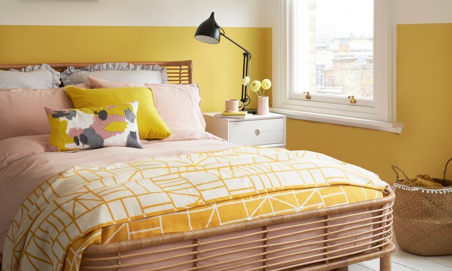 warna kamar kuning untuk tidur nyenyak