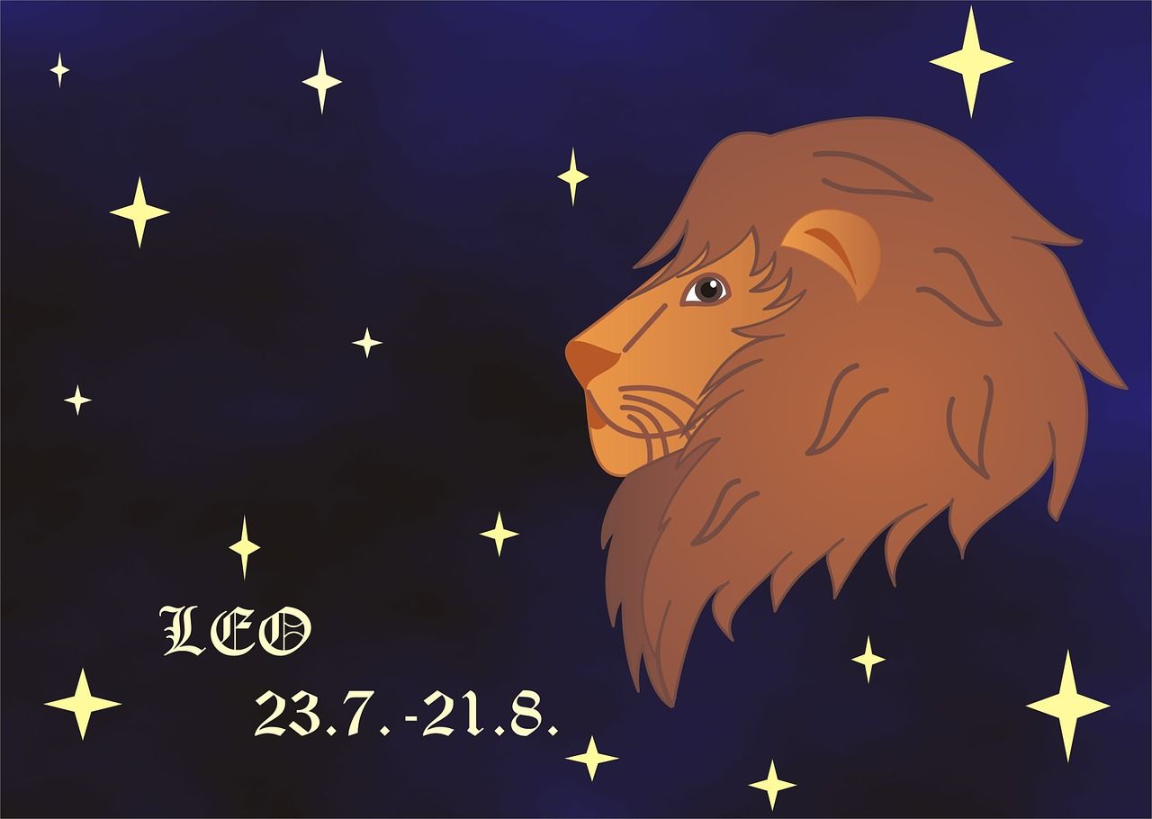 ilustrasi zodiak leo