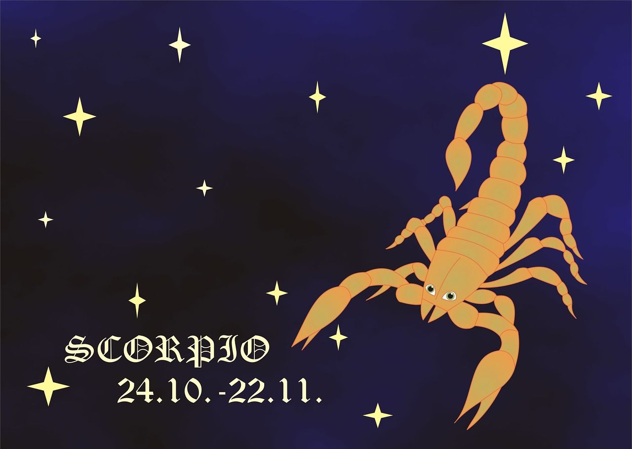 ilustrasi zodiak scorpio