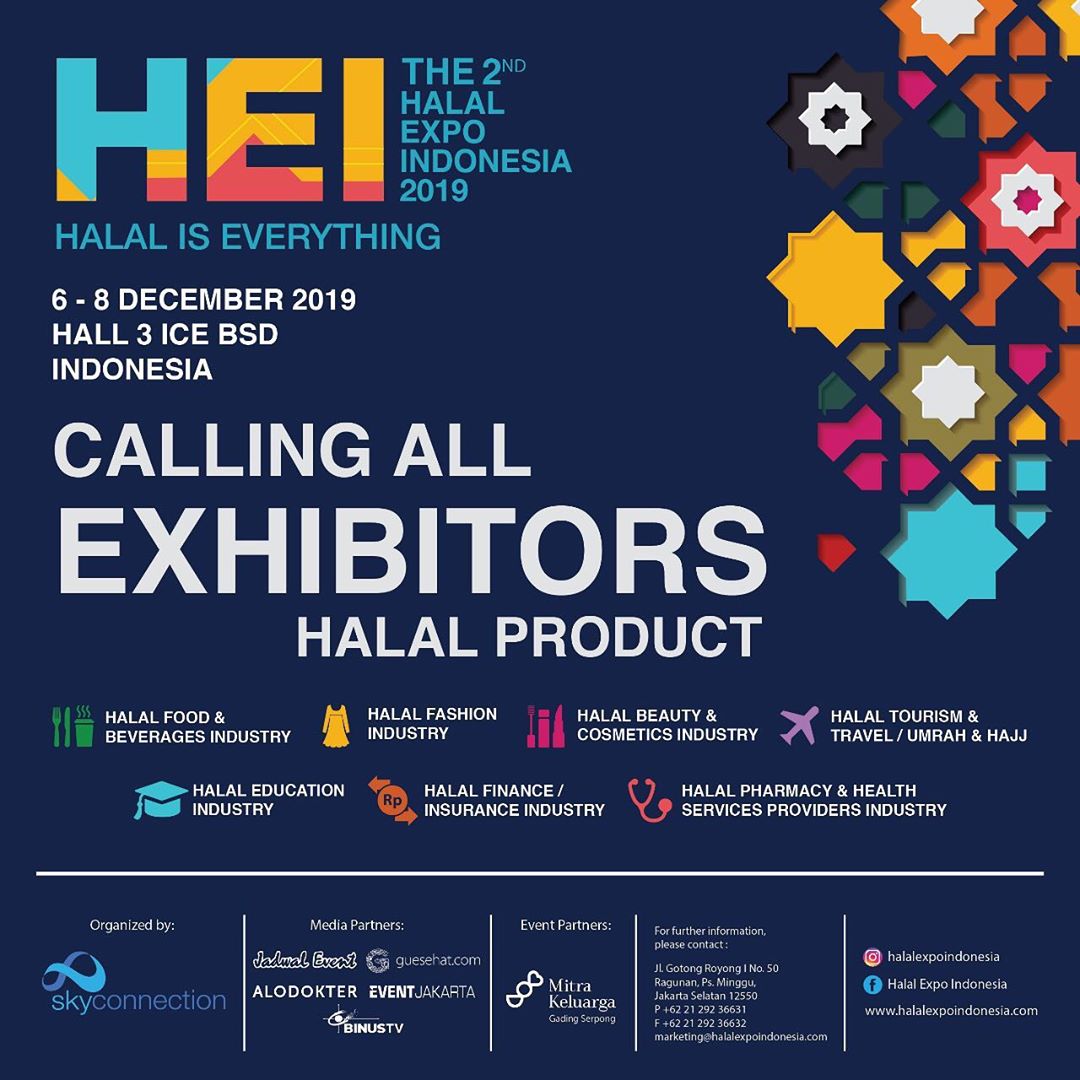 event Desember di Jakrta - Halal Expo Indonesia