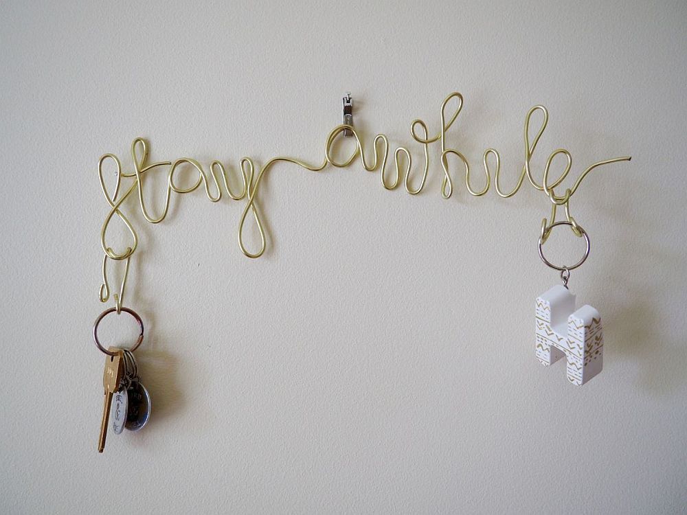 DIY key holder