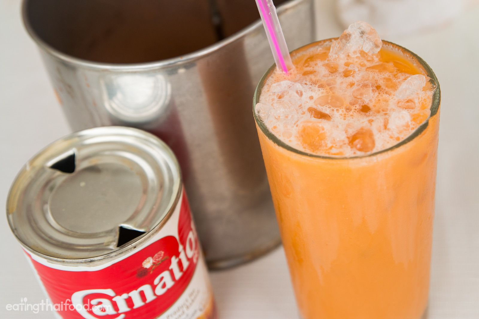 resep minuman segar dan unik - thai tea