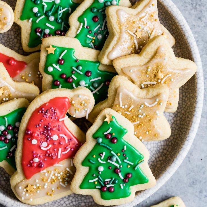 gula icing warna-warni untuk kukis
