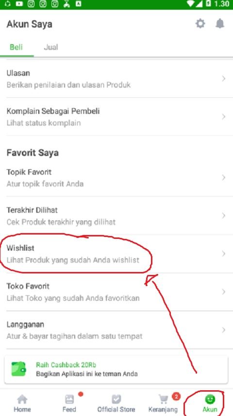 buat daftar belanja sebelum hari-h