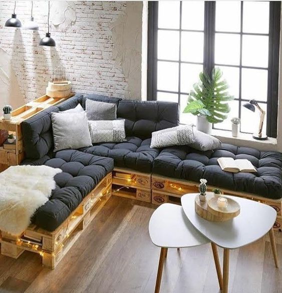 dekorasi palet kayu sofa