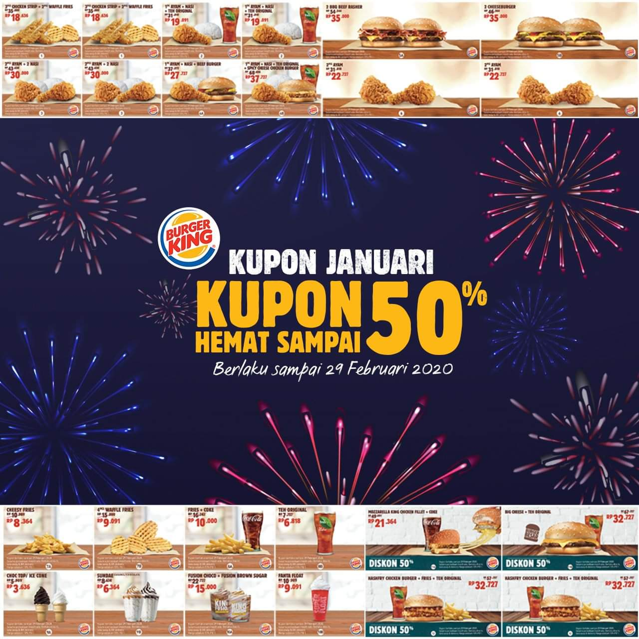 kupon hemat Burger King