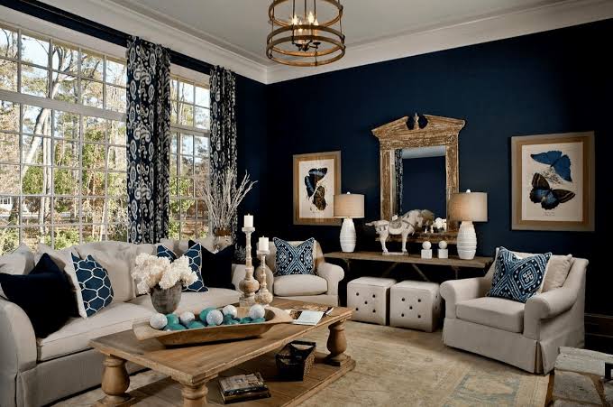 Ciptakan Kesan Homey dan Cozy pada Ruangan Rumah dengan Cat Navy Blue | Simak Inspirasinya di Sini!