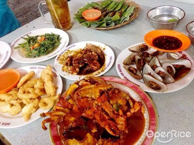 makanan legendaris Jakarta Selatan seafood 68 santa