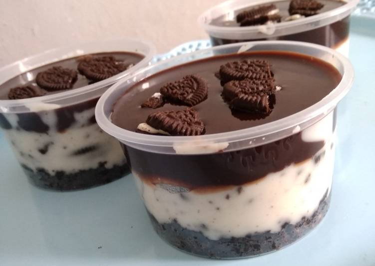 resep kue praktis - oreo dessert box