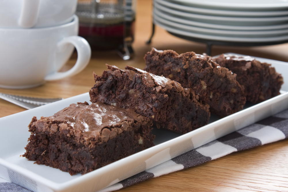 resep kue praktis- resep brownies fudge tanpa oven
