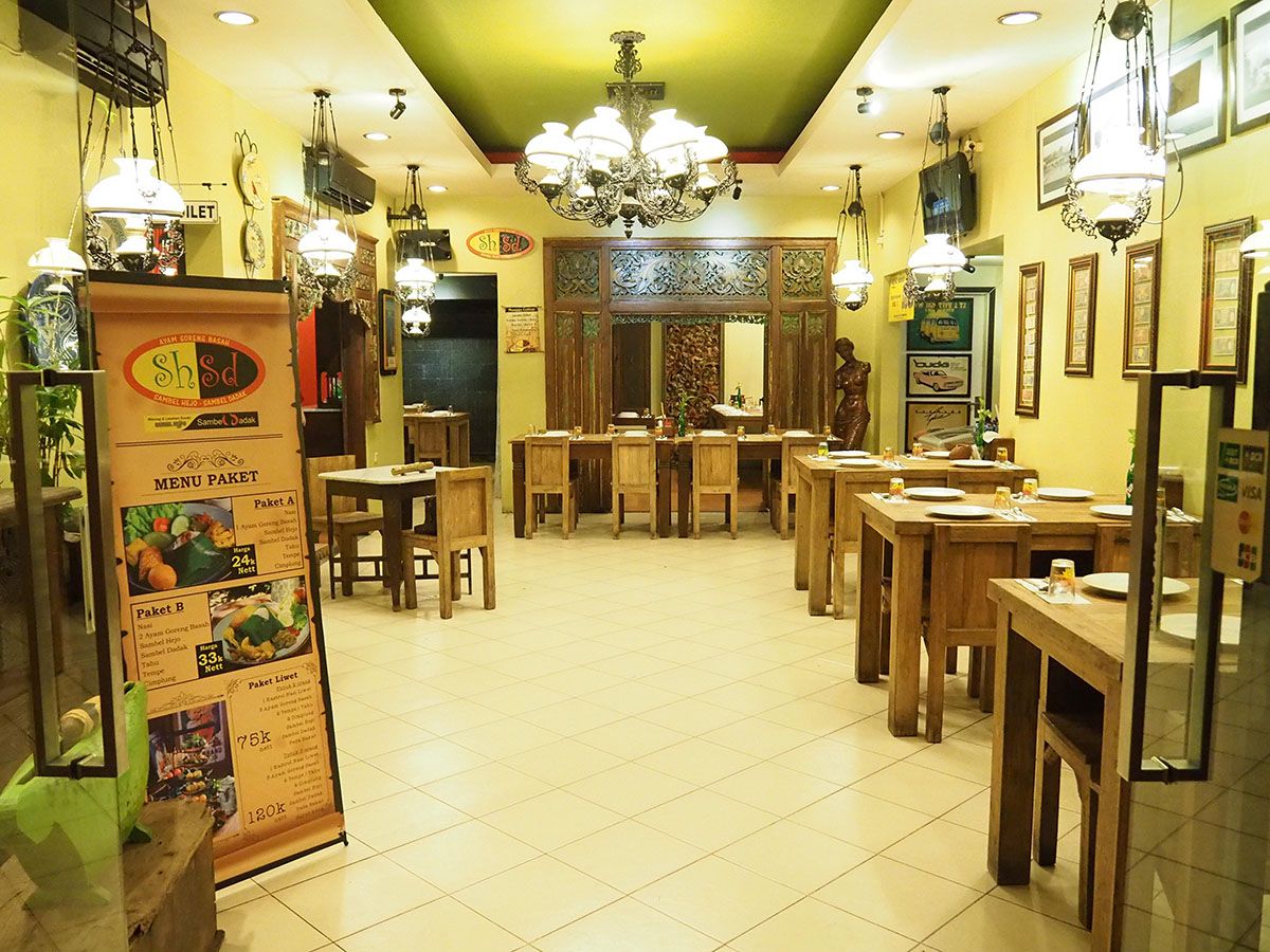 Restoran sambal di Jakarta - Warung SHSD Tebet