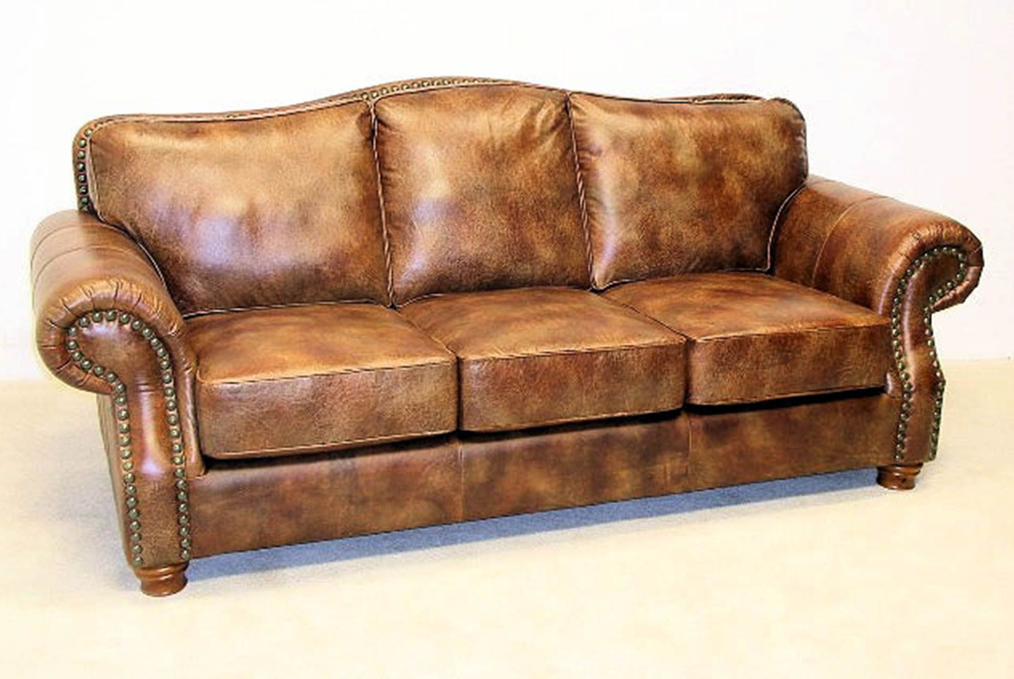 tips merawat sofa kulit - jenis bahan kuli unfinished leather