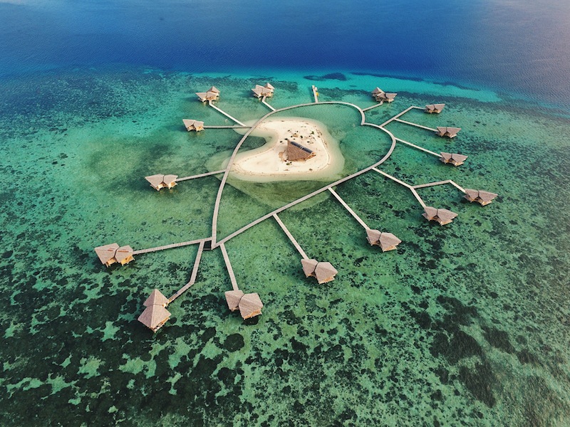 Tempat honeymoon Romantis di Indonesia Pulo Cinta