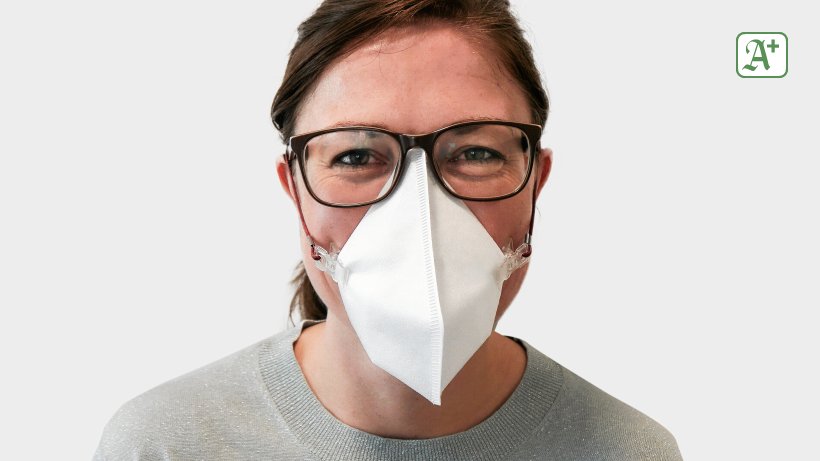 Masker dari kertas filter kopi