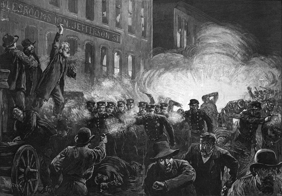 fakta hari buruh internasional - insiden haymarket riot