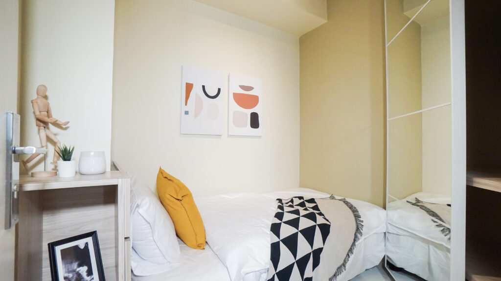Kamar apartemen tipe Compact - Rukita Menteng Square
