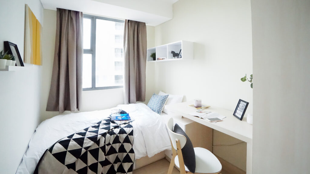 Kamar apartemen tipe regular - Rukita Royal Olives Residence