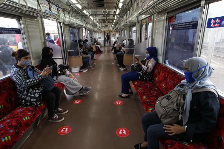 aturan dan jadwal krl selama psbb jakarta