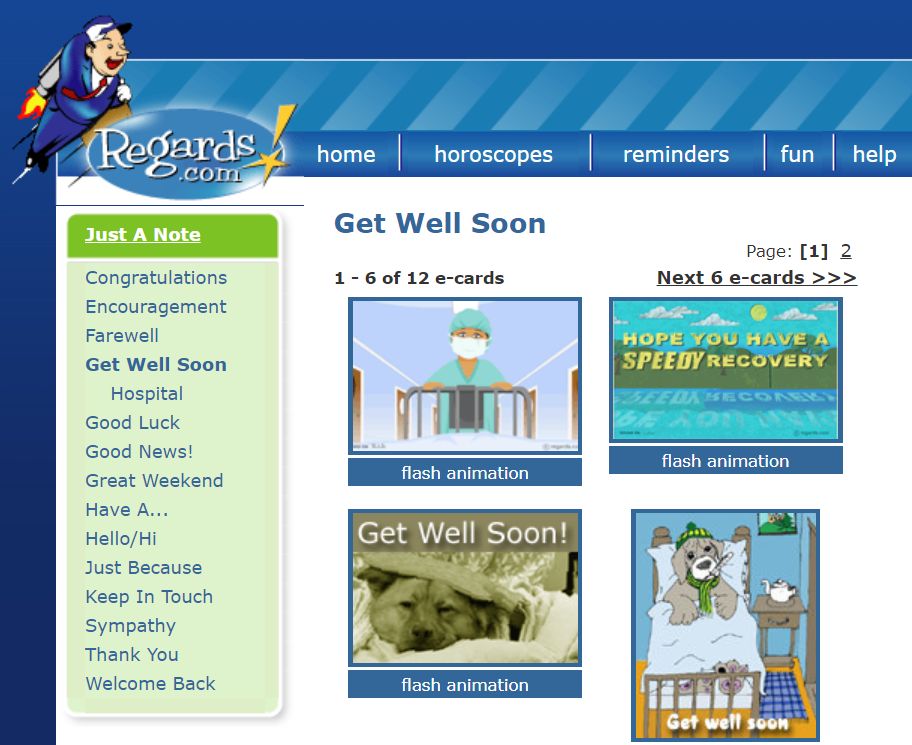 Regards .com Website pembuat kartu ucapan