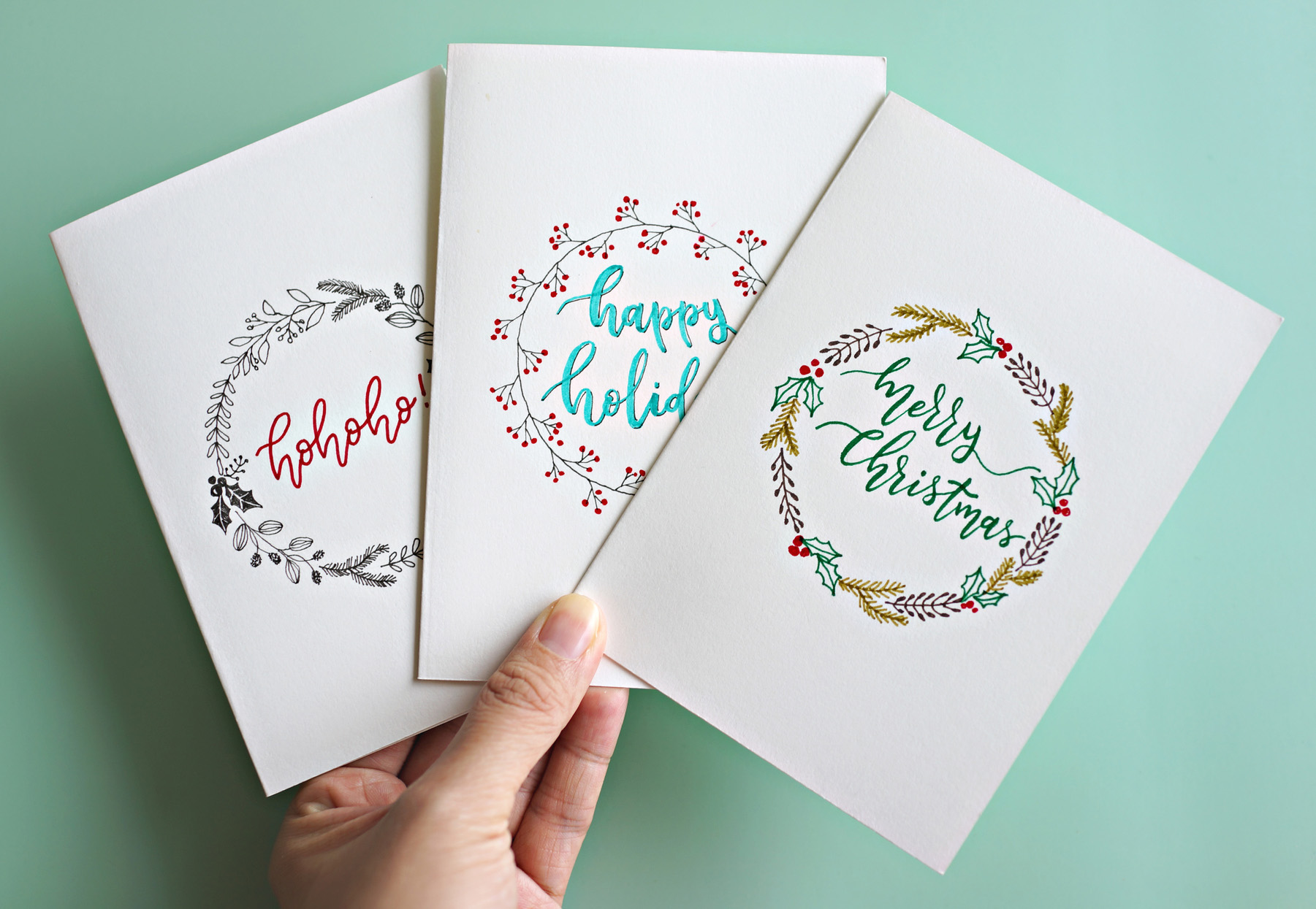 Free Printable Christmas Greating Cards