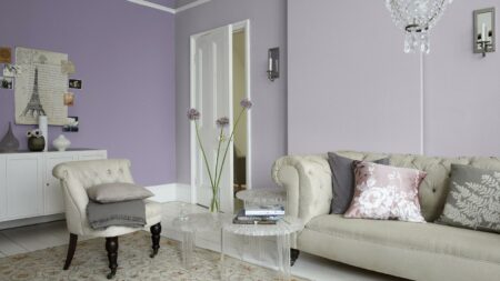 inspirasi desain ruang lilac
