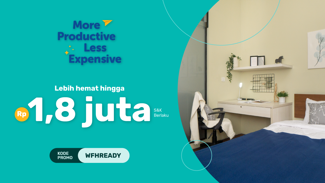 6 Coliving Rukita WFH Ready | Kerja Lebih Nyaman dan Hemat!