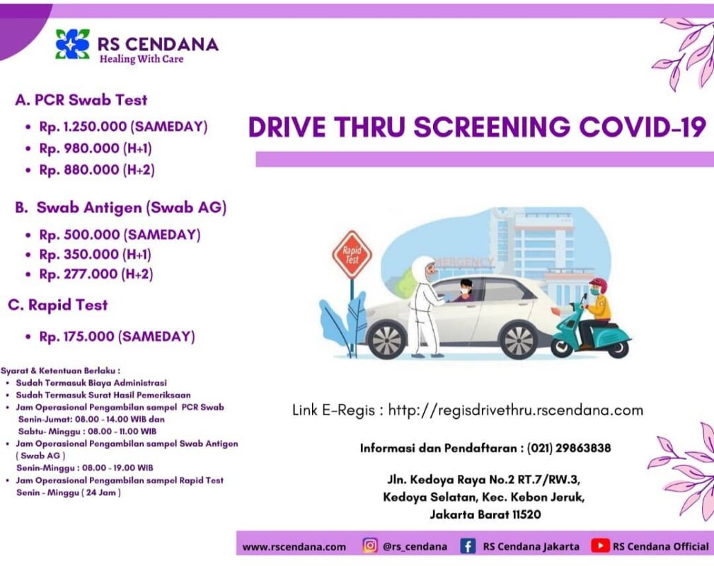 12 Tempat Tes Swab Antigen di Jabodetabek Harga 200 Ribuan