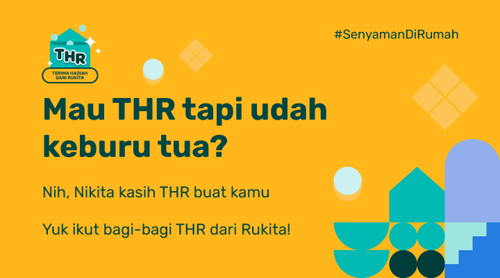 Mau THR sebelum Lebaran? Yuk, Ikutan Giveaway Rukita!